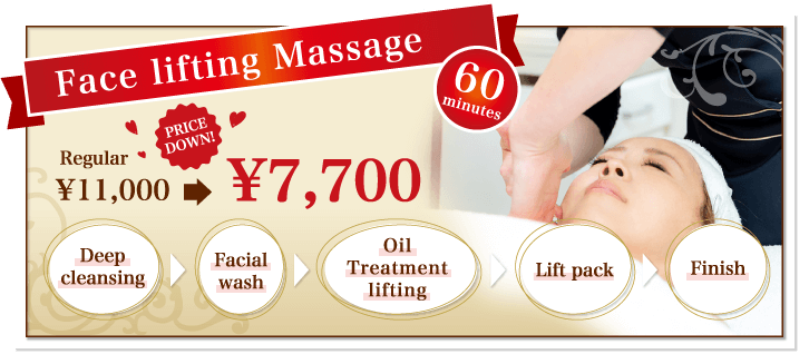 Face lifting Massage